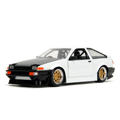 JDM TUNERS 1/24 1986 Toyota Trueno AE86 ダイキャストミニカー 35956