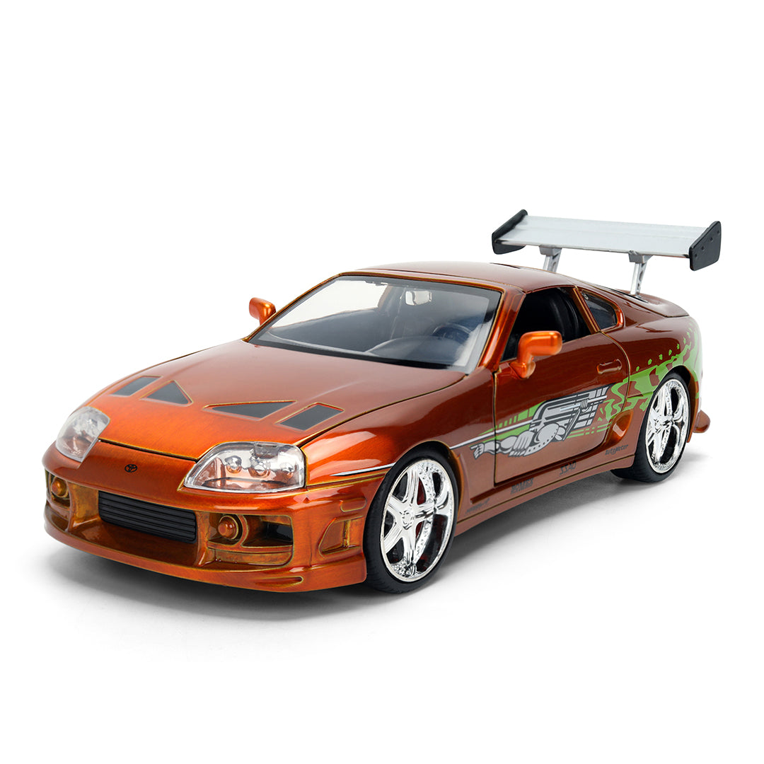 ワイルド・スピード 1/24スケール BRIAN'S TOYOTA SUPRA ダイキャストミニカー 25周年記念特別塗装 COLOR BRUSH FINISH