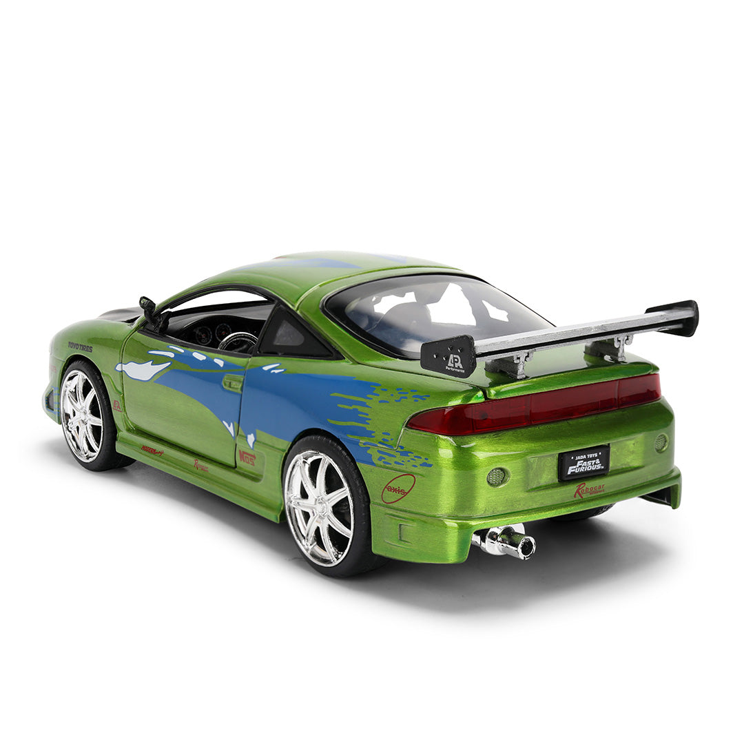 ワイルド・スピード 1/24スケール BRIAN'S MITSUBISHI ECLIPSE ダイキャストミニカー 25周年記念特別塗装 COLOR BRUSH FINISH
