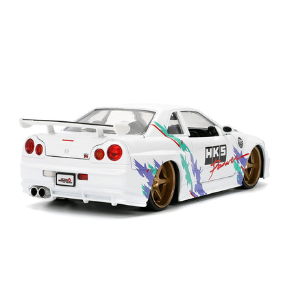 JDM TUNERS 1/24 2002 NISSAN SKYLINE GTR R34 36339