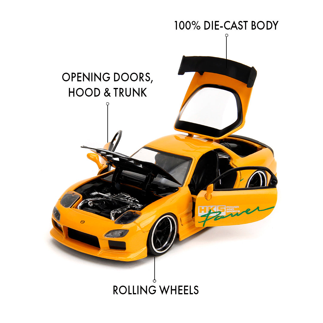 JDM TUNERS 1/24 1993 Mazda RX-7 ダイキャストミニカー 35957
