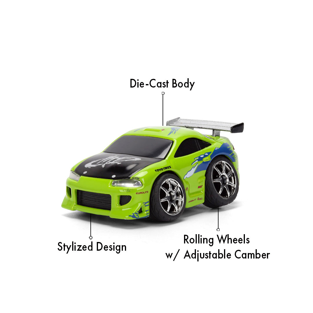ワイルド・スピード Small Blocks 小サイズ Brian's Mitsubishi Eclipse ダイキャストミニカー