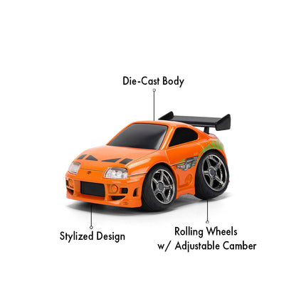 ワイルド・スピード Small Blocks 小サイズ Brian's 1995 Toyota Supra ダイキャストミニカー