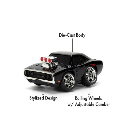 ワイルド・スピード Small Blocks 小サイズ 1970 Dodge Charger R/T ダイキャストミニカー
