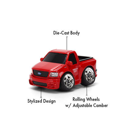 ワイルド・スピード Small Blocks 小サイズ 1999 Ford F-150 SVT Lightning Red ダイキャストミニカー