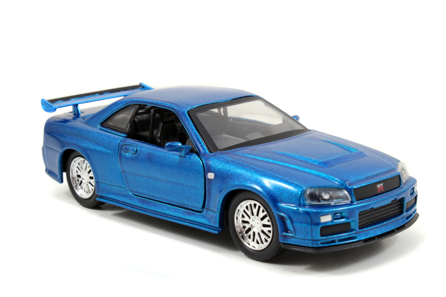 ワイルド・スピード 1/32 BRIAN'S NISSAN SKYLINE GT-R [BNR34] BLUE ダイキャストミニカー