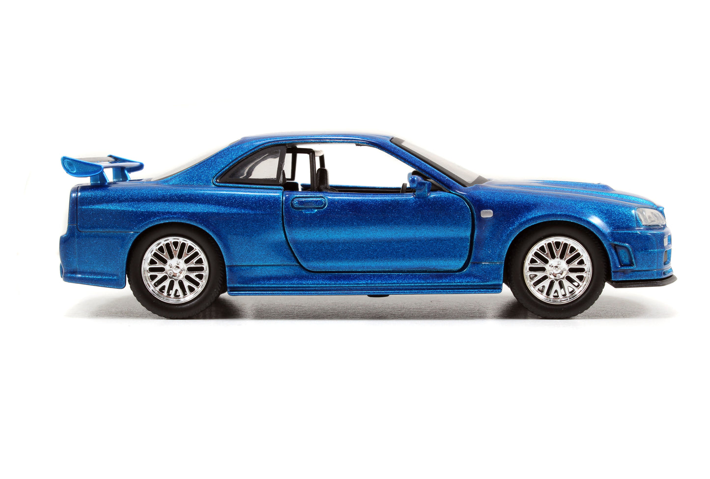 ワイルド・スピード 1/32 BRIAN'S NISSAN SKYLINE GT-R [BNR34] BLUE ダイキャストミニカー