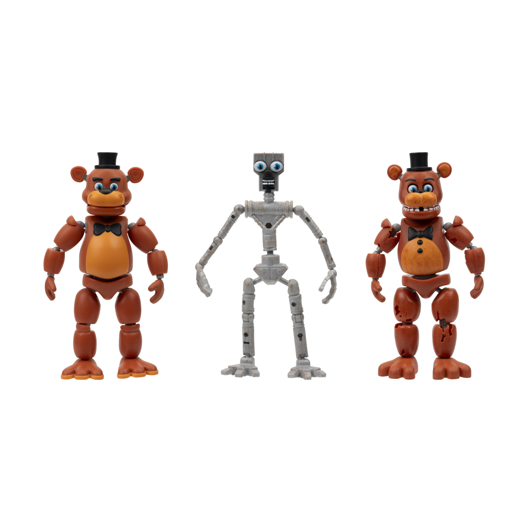 ファイブ・ナイツ・アット・フレディーズ 着せ替え アクションフィギュア Freddy