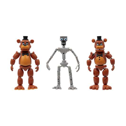 ファイブ・ナイツ・アット・フレディーズ 着せ替え アクションフィギュア Freddy