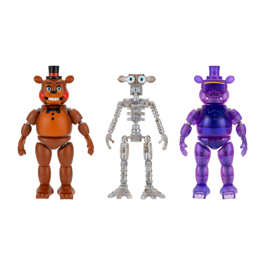 [予約] ファイブ・ナイツ・アット・フレディーズ 着せ替え アクションフィギュア Toy Freddy & VR Freddy